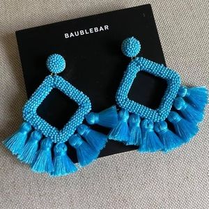 BaubleBar turquoise statement earrings